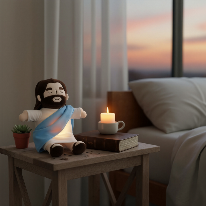 Breathing Jesus Plush