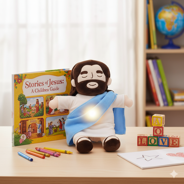 Breathing Jesus Plush